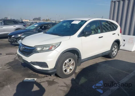 2016 Honda Cr-V Lx из США, поврежденный, VIN 5J6RM3H35GL005760
